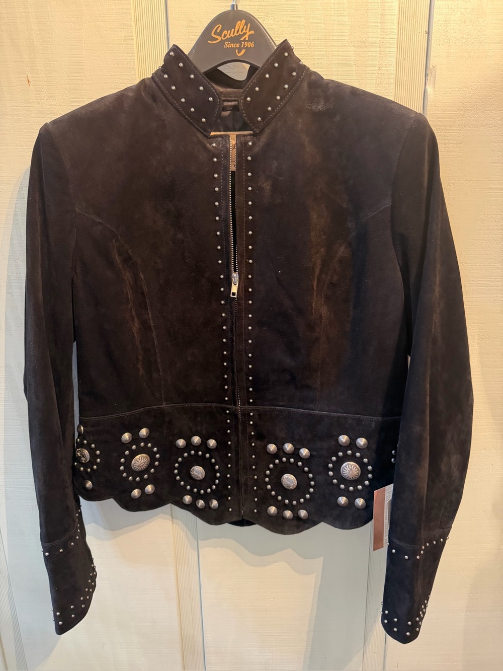 Scully Suede Concho Jacket